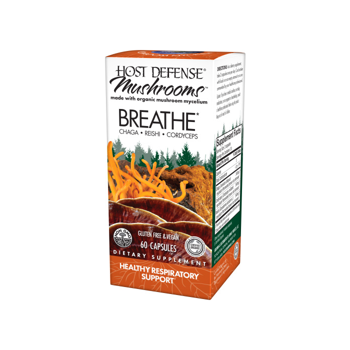 Host Defense Breathe, 60 Capsules