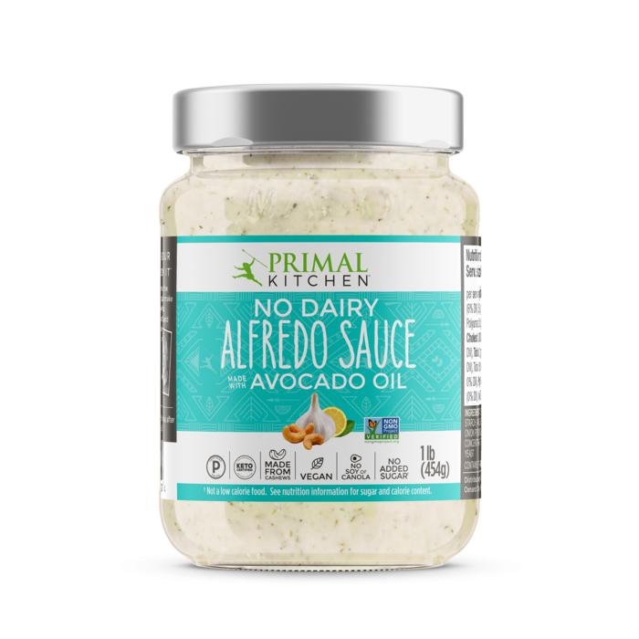 Primal Kitchen No-Dairy Alfredo Sauce, 16 fl. oz.