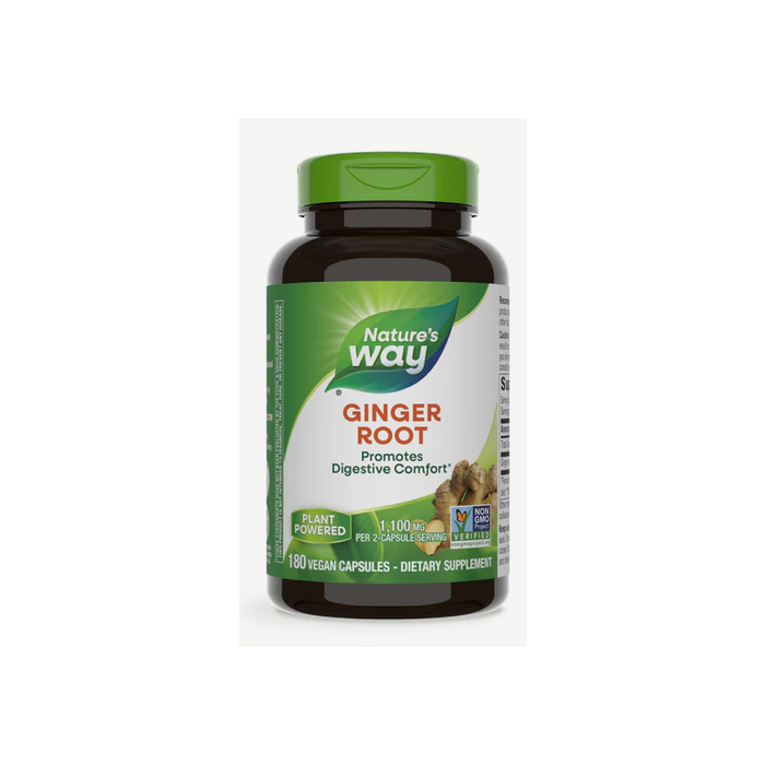 Nature's Way Ginger Root, 180 Capsules