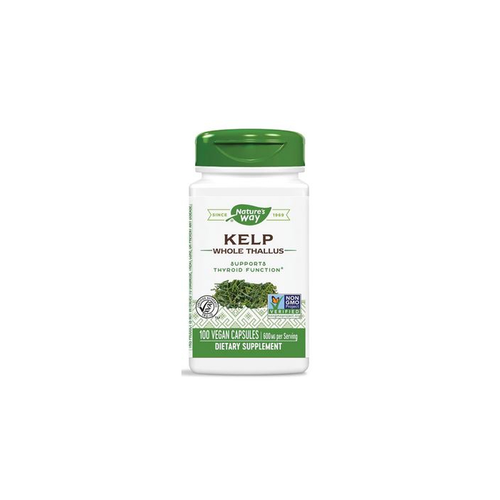 Nature's Way Kelp 660 mg, 100 Capsules