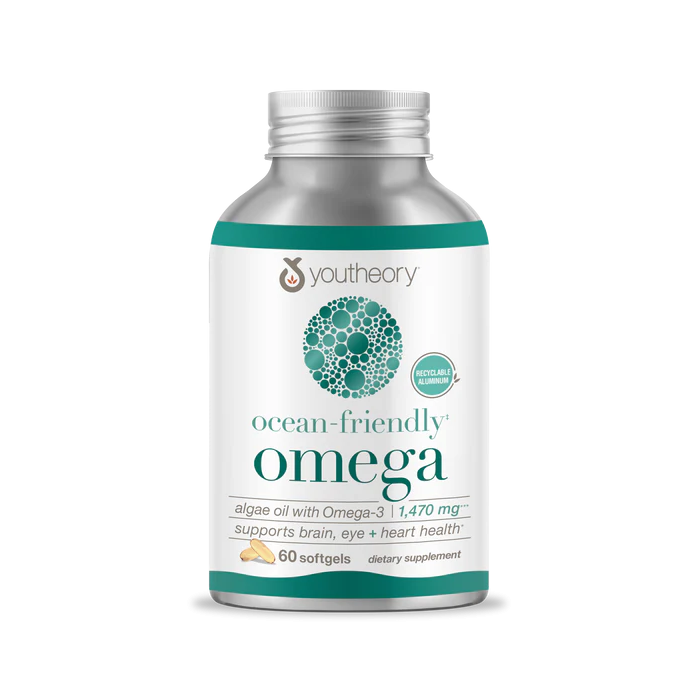 Youtheory Ocean-Friendly Omega, 60 Softgels