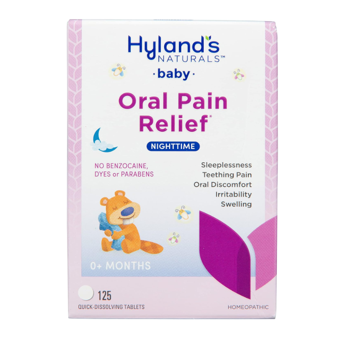 Hyland's Baby Oral Pain Relief Nighttime, 125 tablets