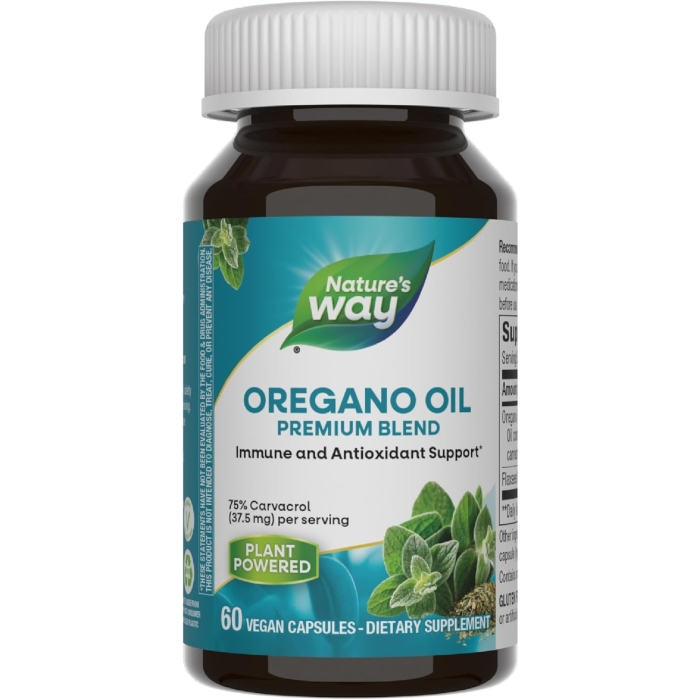 Nature's Way Oregano Oil, 60 Capsules