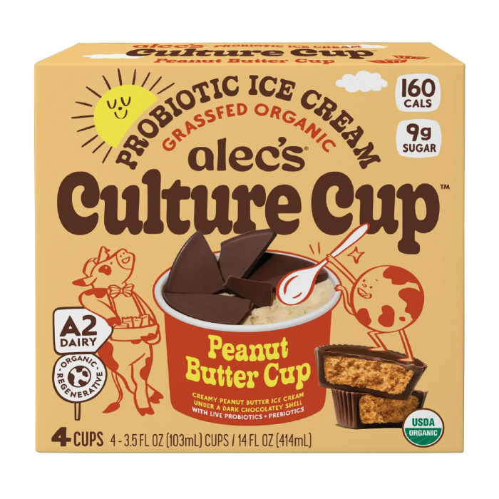 Alec's Ice Cream Peanut Butter Cup - Front view