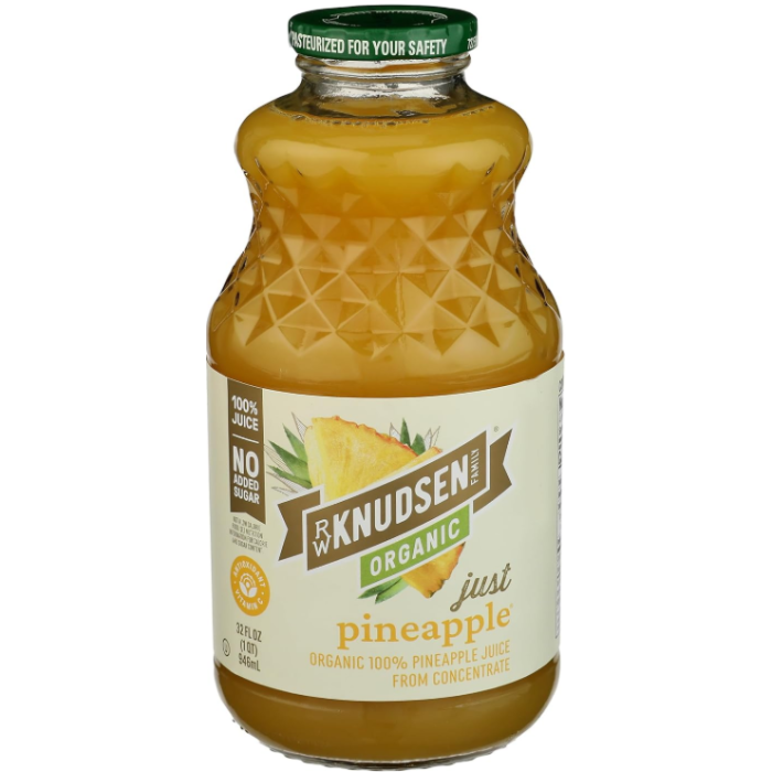 RW Knudsen Organic Just Pineapple Juice, 32oz.