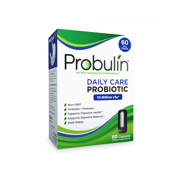 Probulin Daily Care Probiotic, 60 Capsules