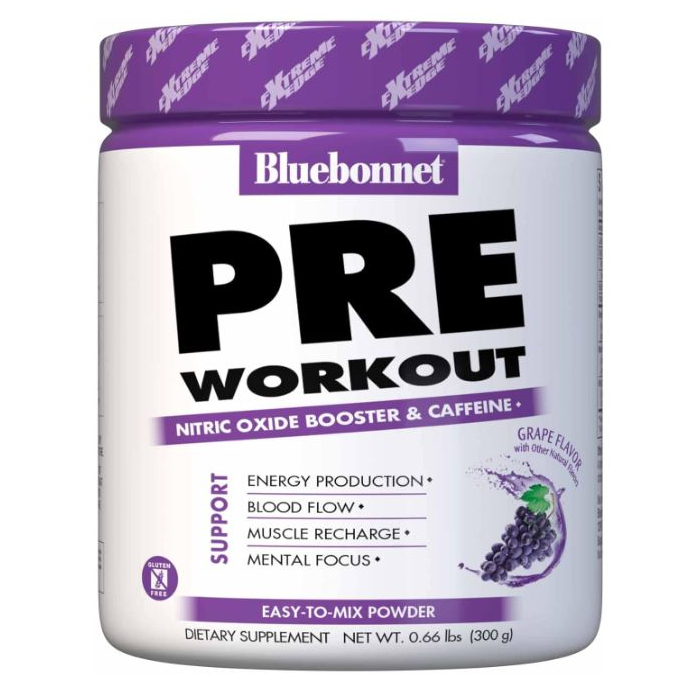 Bluebonnet Extreme Edge Pre Workout Grape