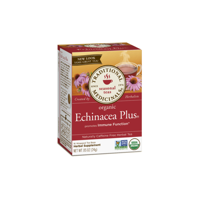 Traditional Medicinals Echinacea Plus Tea, 16 Tea Bags