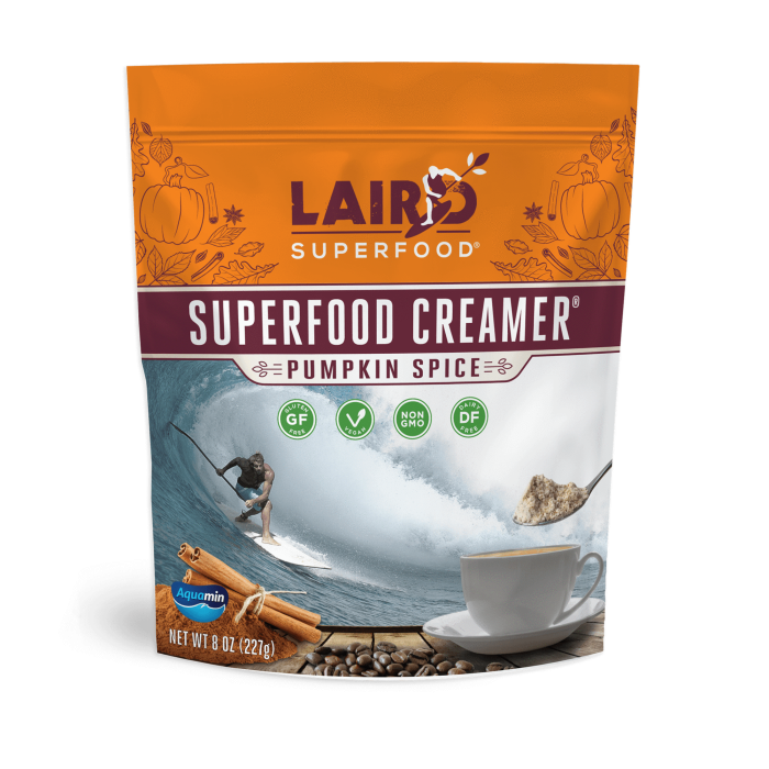 Laird Pumpkin Spice Superfood Creamer, 8 oz. seasonal