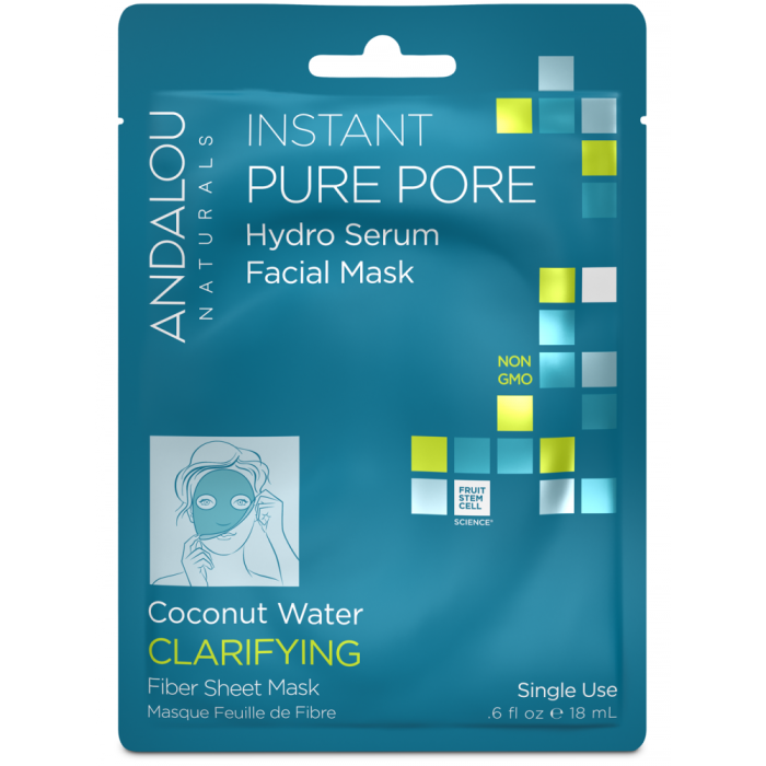 Andalou Naturals Instant Pure Pore Hydro Serum Facial Mask