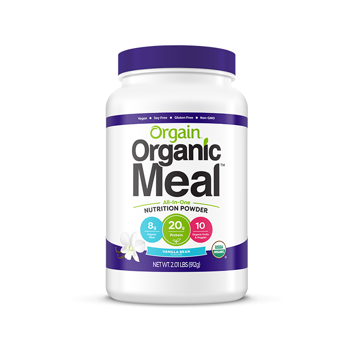 Orgain Organic Meal Powder, Vanilla Bean Flavor, 2.01 lbs.