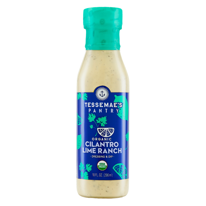 Tessemae's Cilantro Lime Ranch Dressing - Front view