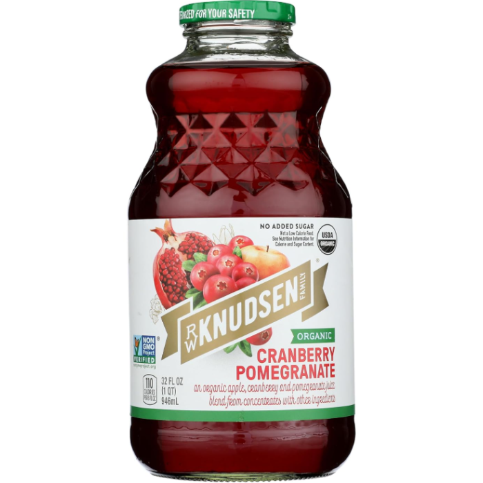 RW Knudsen Organic Cranberry Pomegranate Juice, 32oz.