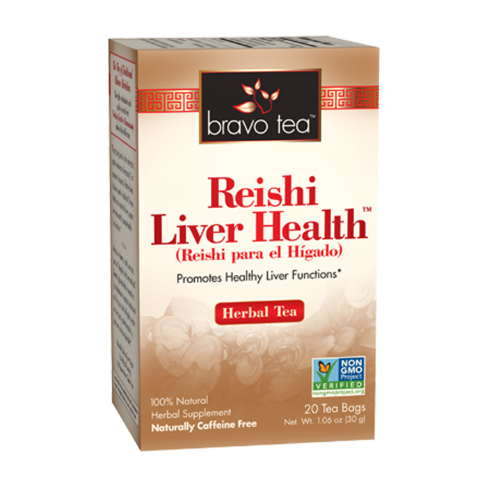 Bravo Tea Reishi Liver Health, 20 Tea Bags