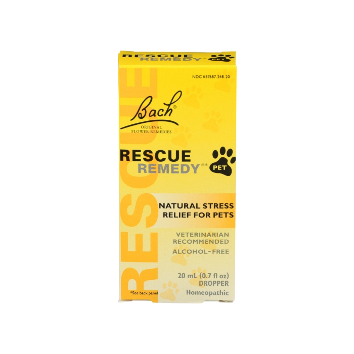 Bach Rescue Remedy Natural Stress Relief for Pets, 20 ml