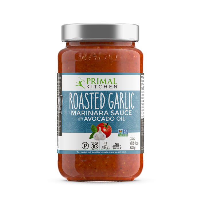 Primal Kitchen Roasted Garlic Marinara Sauce, 24 oz.