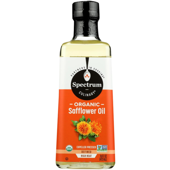 Spectrum Culinary Organic Refined Safflower Oil, 16 fl. oz.