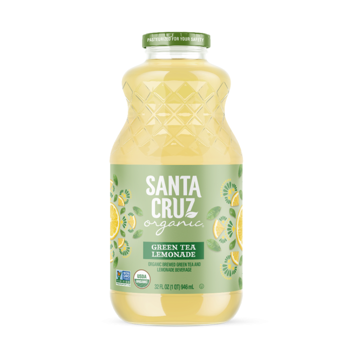 Santa Cruz Organic Green Tea Lemonade - Front view