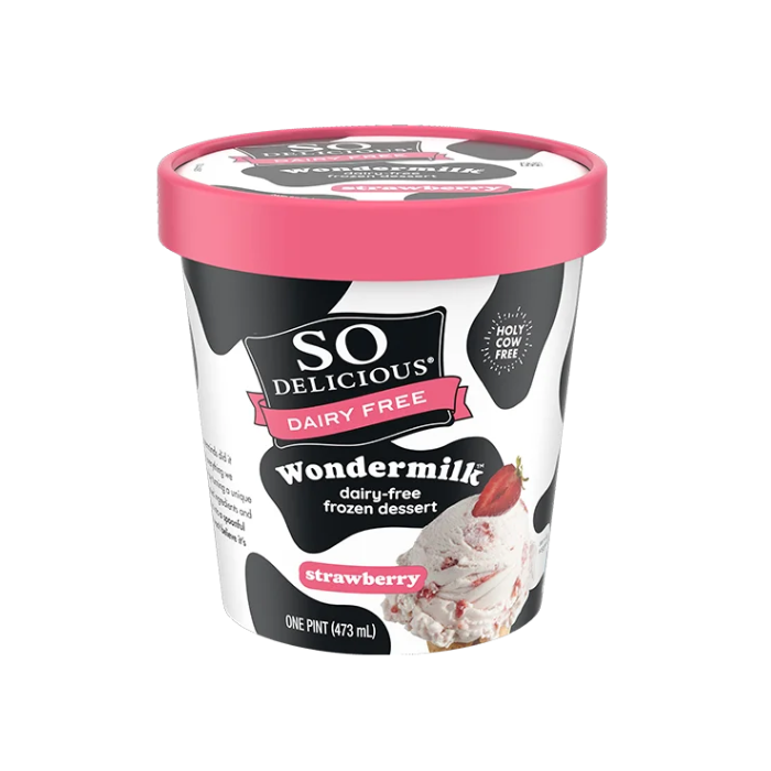So Delicious Dairy Free Wondermilk Frozen Dessert Strawberry - Main