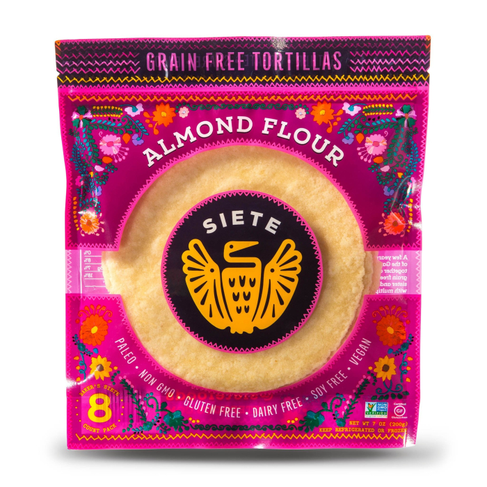 Siete Almond Flour Tortillas, 8 Count