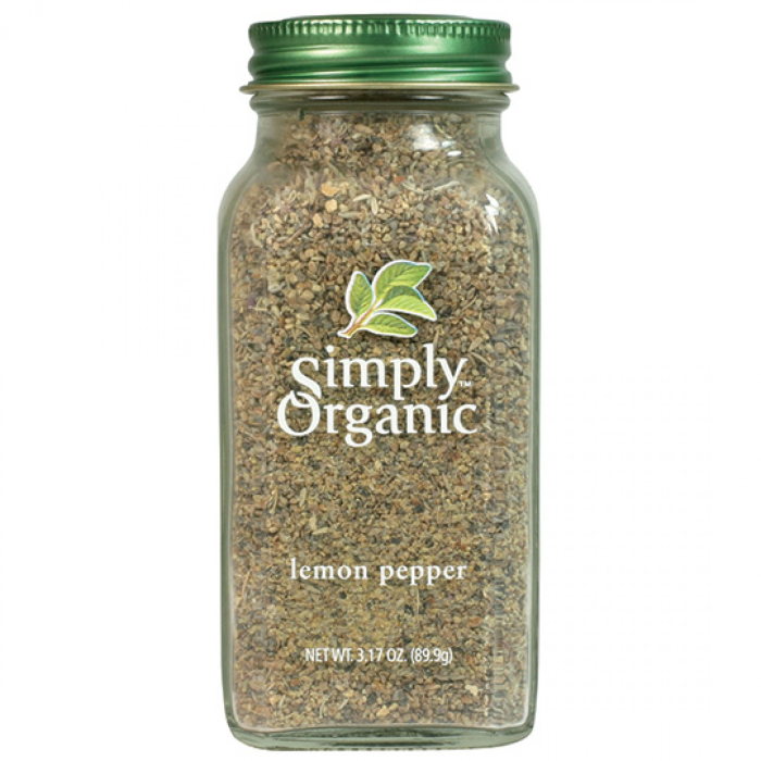 Simply Organic Lemon Pepper, 3.17 oz.