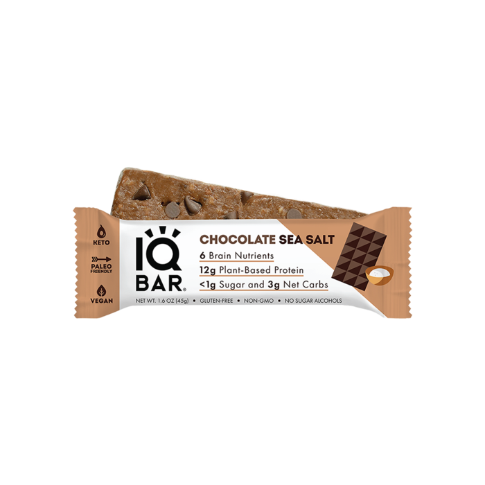 IQBAR Chocolate Sea Salt Protein Bar