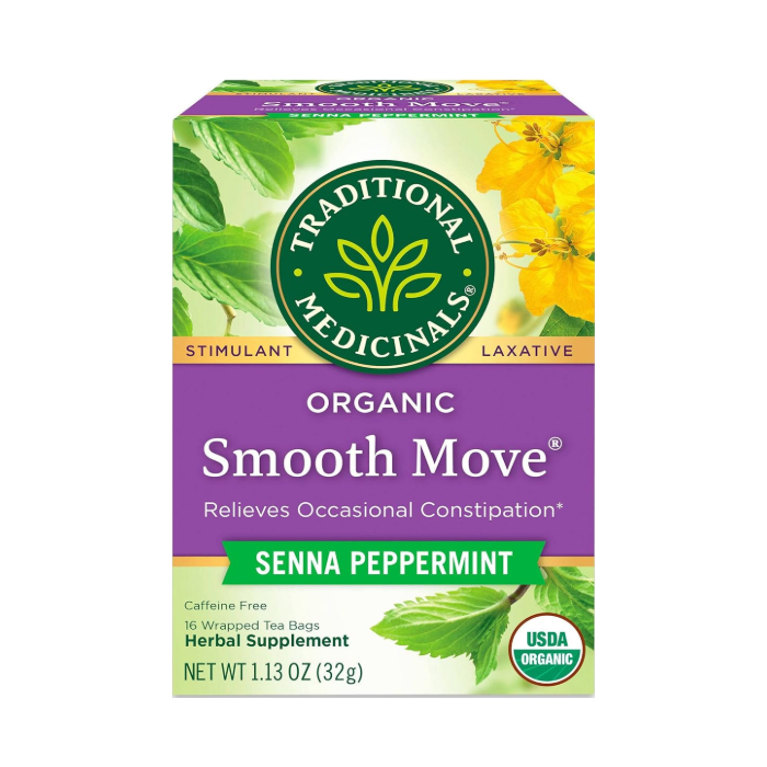 Traditional Medicinals Smooth Move Peppermint, 16 tea bags