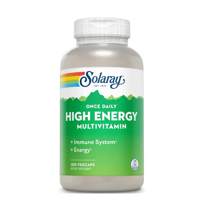 Solaray Once Daily High Energy Multi Vitamin, 180 Capsules