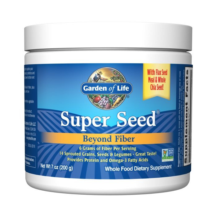 Garden of Life Super Seed Beyond Fiber, Unflavored, 7 oz.