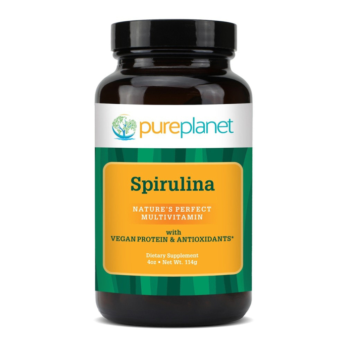 Pure Planet Spirulina Powder - Front view