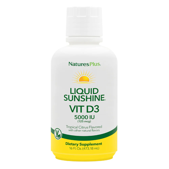 Nature's Plus Liquid Sunshine 500IU - Front view