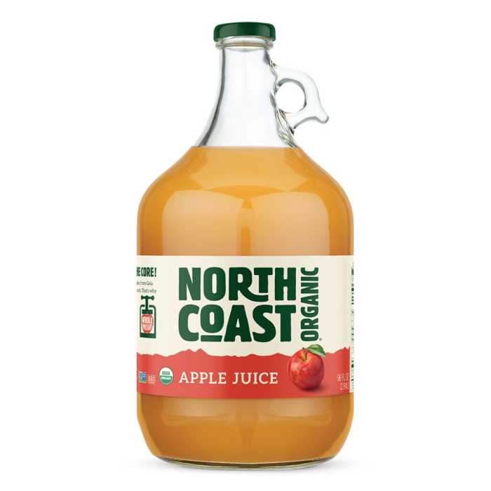 North Coast Organic Apple Juice - Front view