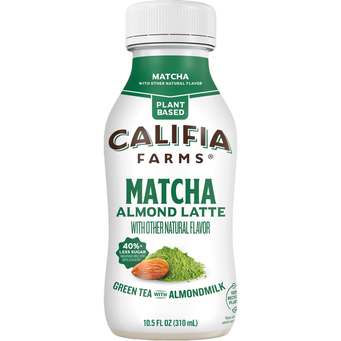 Califia Farms Matcha Almond Latte - Front view