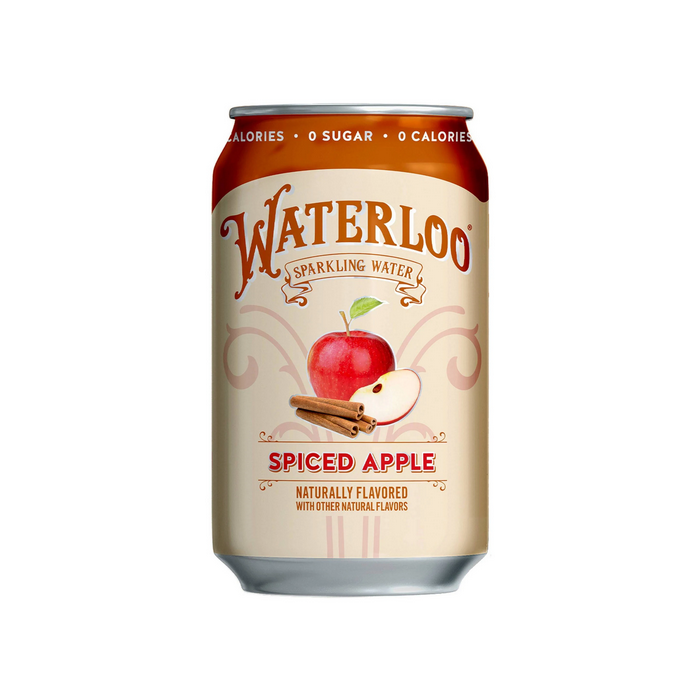 Waterloo Sparkling Water Apple Spice, 12 oz.  