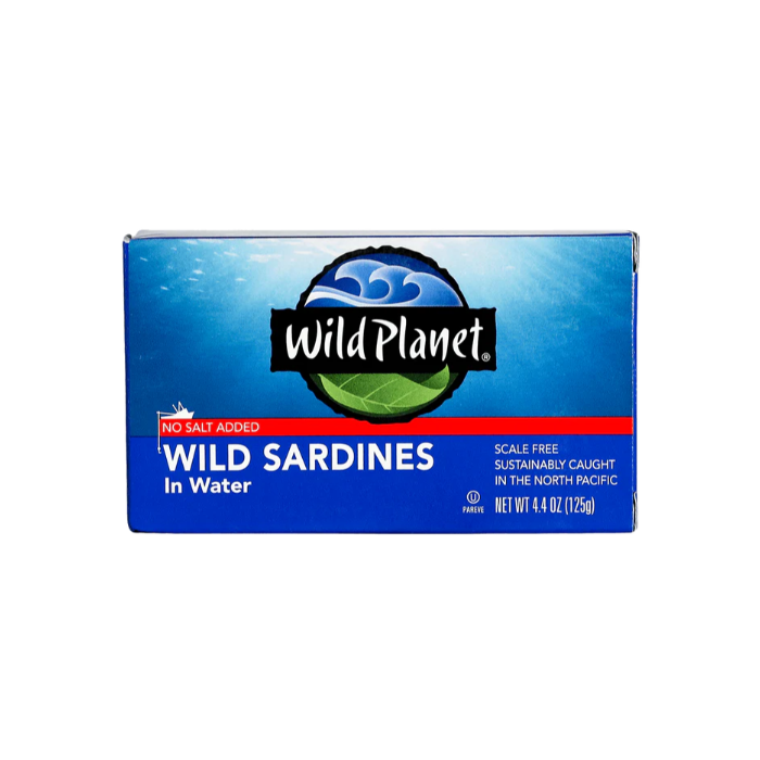 Wild Planet Wild Sardines in Water, 4.4 oz.