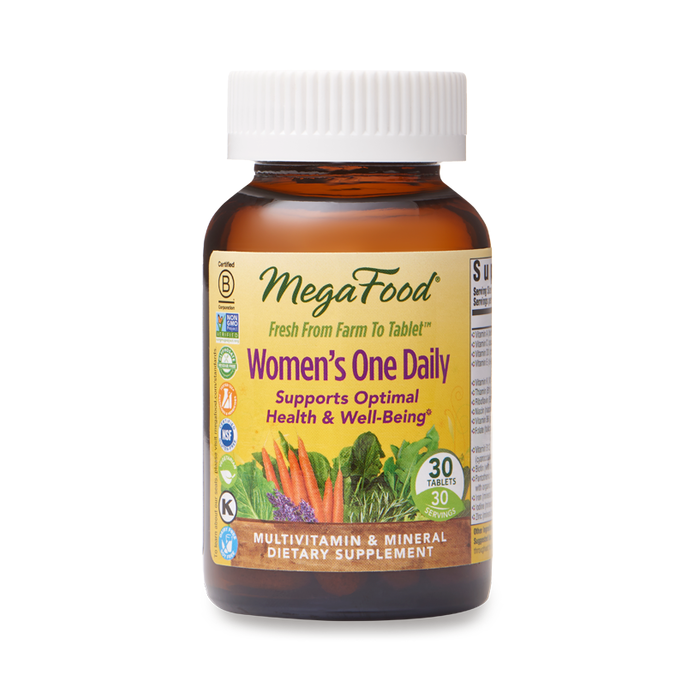 MegaFood Women's One Daily Multivitamin, 30 Tablets