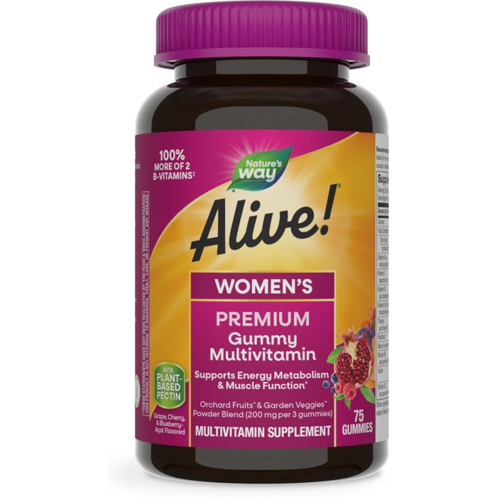 Nature's Way Alive! Women's Gummy Multi, 75 Gummies