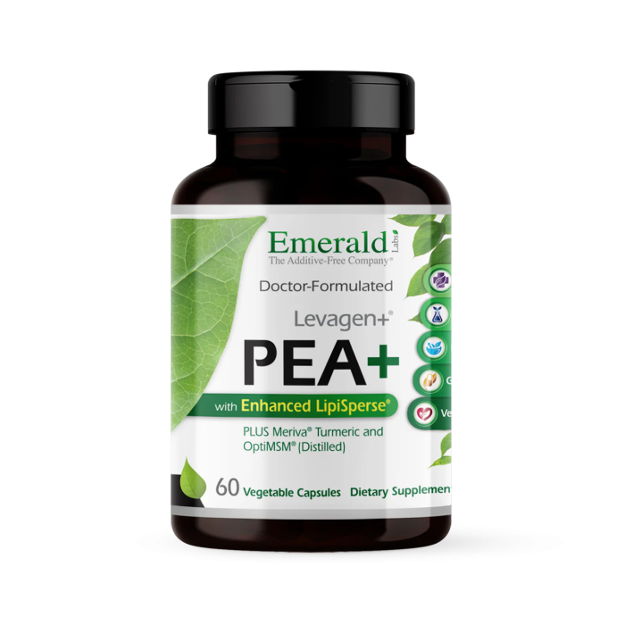 Emerald Laboratories Pea+ with Enhanced LipiSperse - Front view