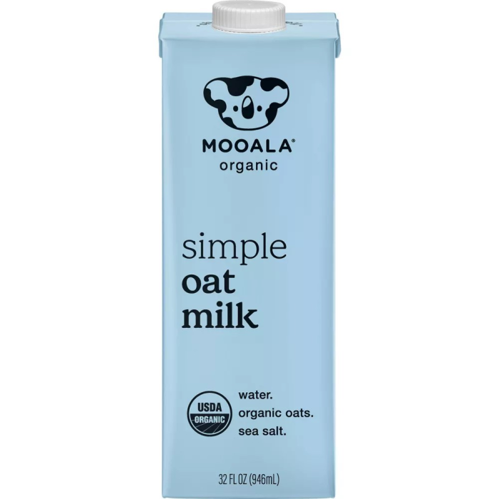 Mooala Organic Simple Oat Milk - Front view