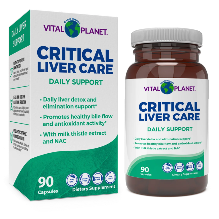 Vital Planet Critical Liver Care - Front view