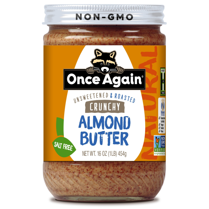 Once Again Natural Crunchy Almond Butter