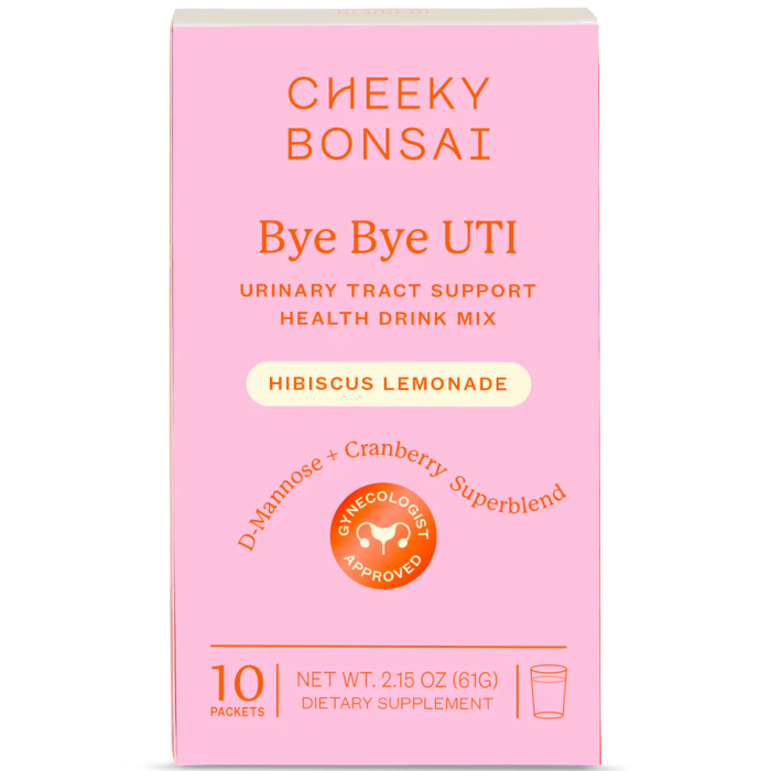 Cheeky Bonsai Bye Bye UTI Drink Mix - Front view