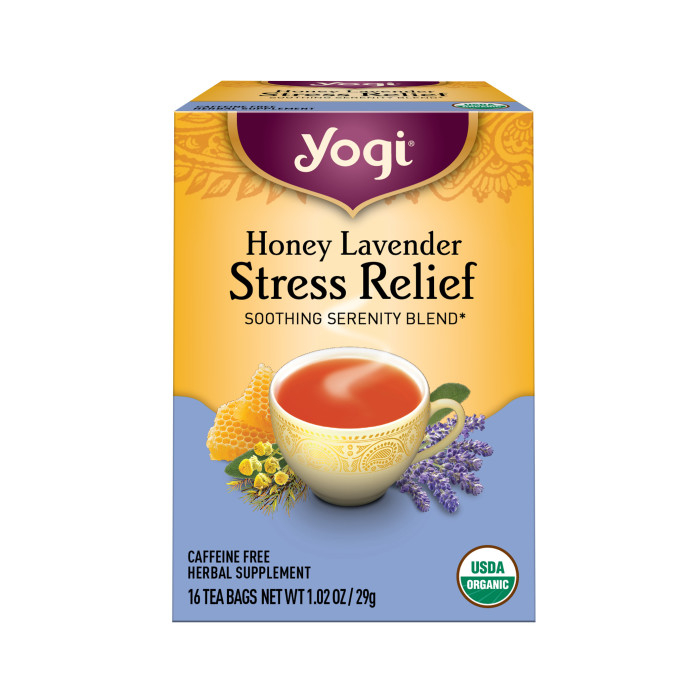 Yogi Honey Lavender Stress Relief, 16 Tea Bags