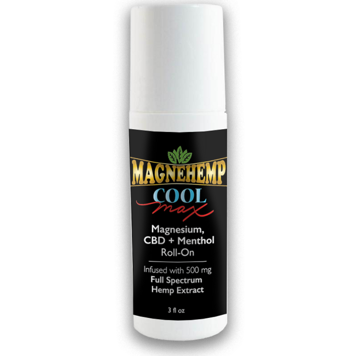 Mg12 MagneHemp Max Cool Roll-On - Front view
